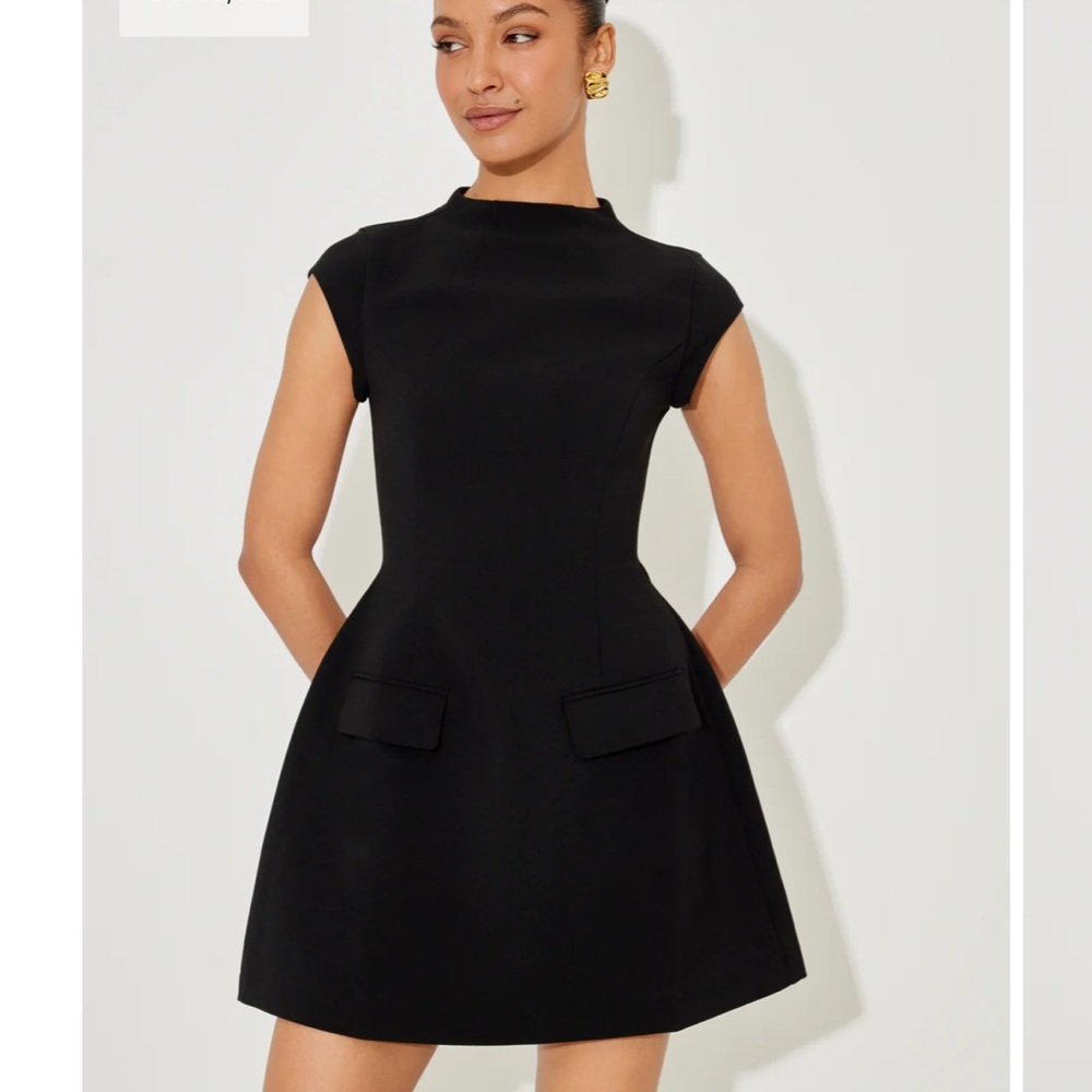 ODD MUSE The Ultimate Muse Cap Sleeve Mini Dress